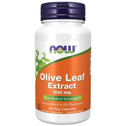 Now Olive Leaf Extract 500 mg - 60 Capsule vegetale