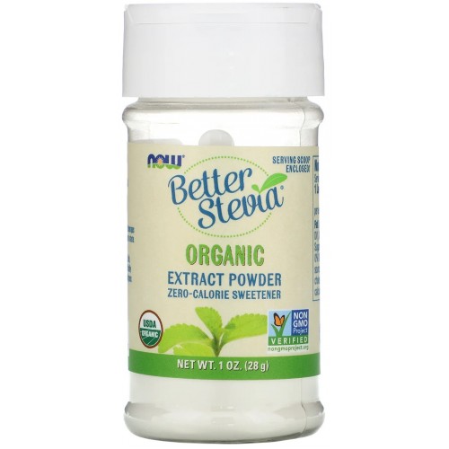 Now Foods BetterStevia Organic Extract Powder - 28 g
