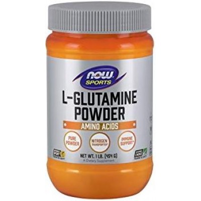 NOW Foods L-Glutamina - 454g