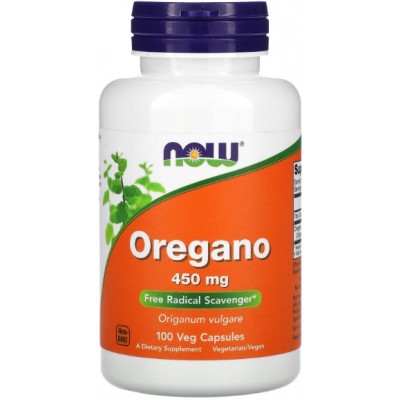 NOW Foods, Oregano 450mg - 100 Capsule vegetale