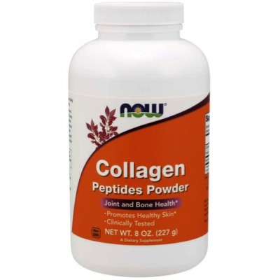 NOW Foods, Colagen Hidrolizat Peptide Pulbere - 227g