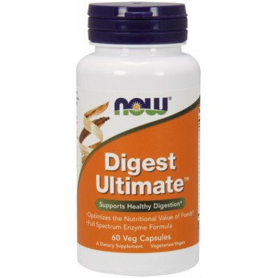 NOW Foods, Foods DIGEST ULTIMATE - 60 Capsule vegetale