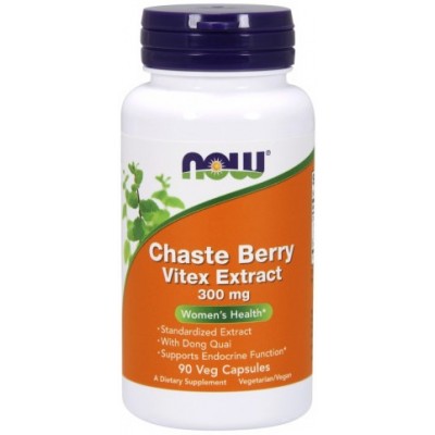 NOW Vitex Extract 300 mg (Menopause support) - 90 Capsule vegetale