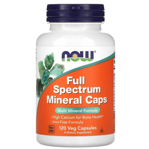 Now Full Spectrum Minerals - 120 Capsule vegetale