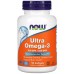 NOW ULTRA Omega-3 500 EPA / 250 DHA - 90 Softgels