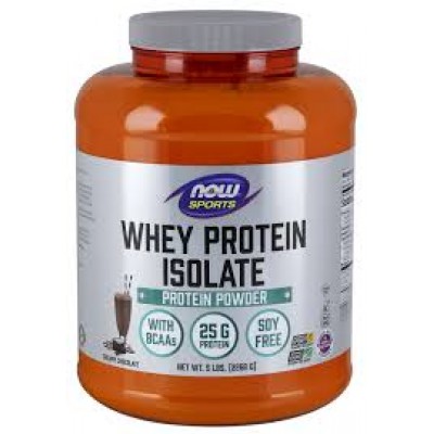 NOW Whey Protein Isolate Chocolate - 2.26kg