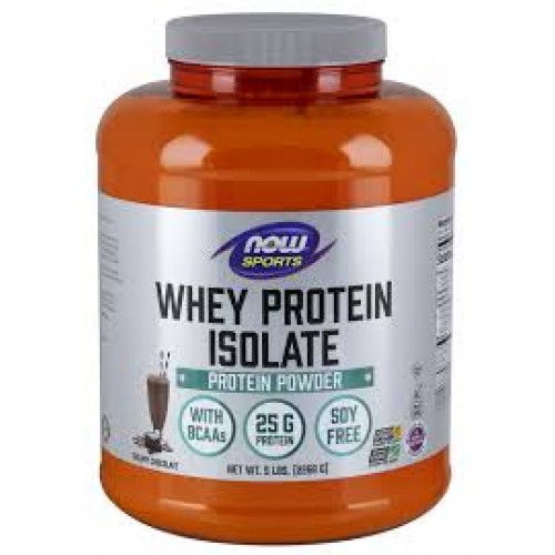 NOW Whey Protein Isolate Chocolate - 2.26kg