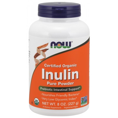 NOW Inulina Organica Pudra- 227g