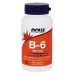 NOW Vitamina B-6 100mg - 100 Capsule vegetale