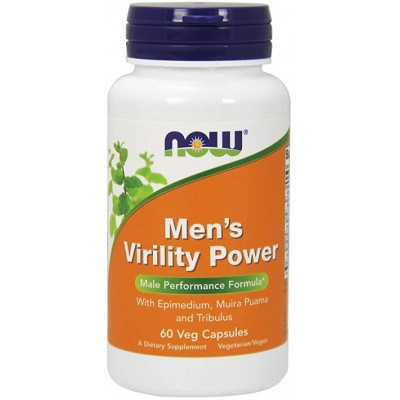 Now Foods Men's Virility Power - 100 Capsule vegetale