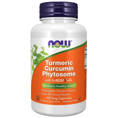 Now Foods Bio-Curcumin Phytosome 500mg - 60 Capsule vegetale