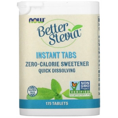 Now Foods Better Stevia Instant Tabs - 175 Tablete