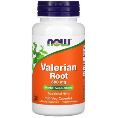 Now Foods Valerian Root 500 mg - 100 Capsule vegetale