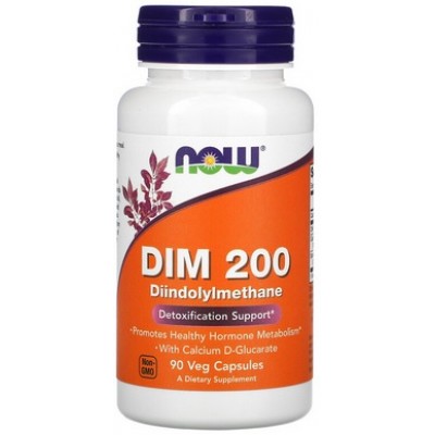 Now Foods DIM 200, Diindolilmetan - 90 Capsule vegetale