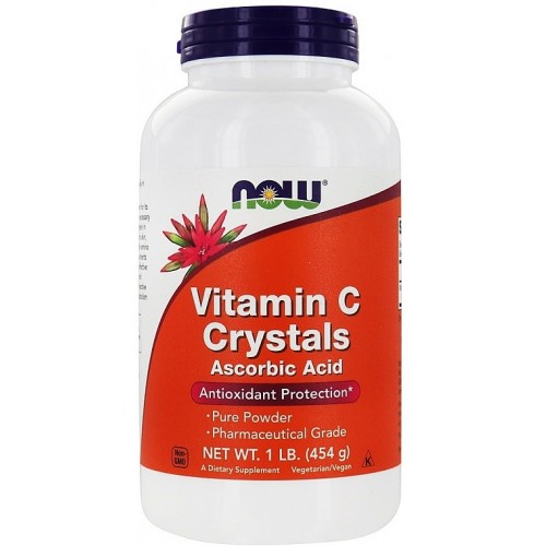 NOW Vitamina C Crystals Pulbere - 454g
