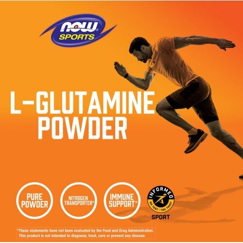 L-Glutamina – 170 g – NOW Foods NOW Foods, L-Glutamina – 170 g