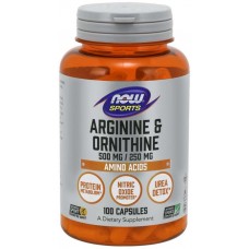 NOW Arginina Stack Pre-Workout Tropical Punch - 1000g