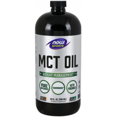 NOW Foods, MCT Oil, Controlul greutatii - 946ml