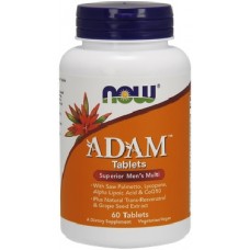 NOW Adam Multivitamine pentru Barbati - 60 Tablete