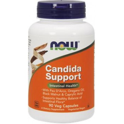 NOW Candida Support - 90 Capsule vegetale