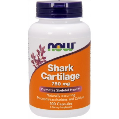 NOW Cartilagiu de Rechin 750mg - 100 Capsule
