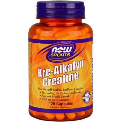 NOW Creatina Kre-Alkalyn - 120 Capsule