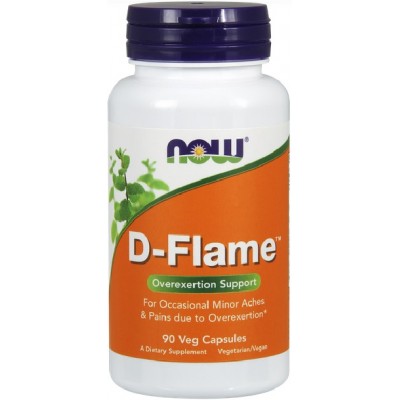 NOW Foods, Foods D-Flame - 90 Capsule vegetale