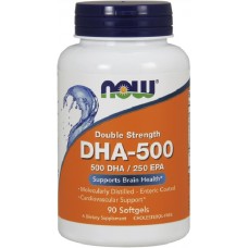NOW DHA 500mg - 90 Softgels