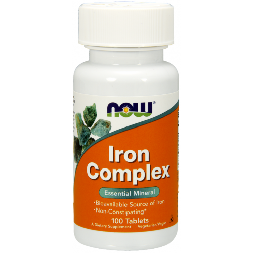 Now Iron Complex Vegetarian - 100 Tablete