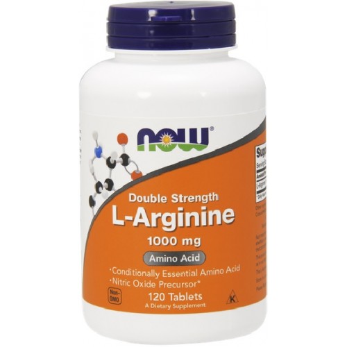 NOW L-Arginina 1000mg - 120 Tablete
