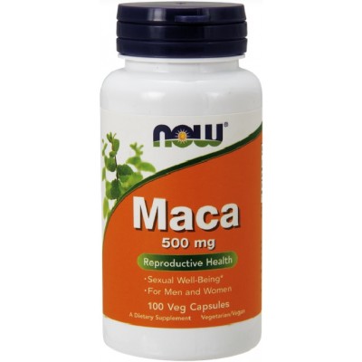 NOW Maca 500mg - 100 Capsule vegetale