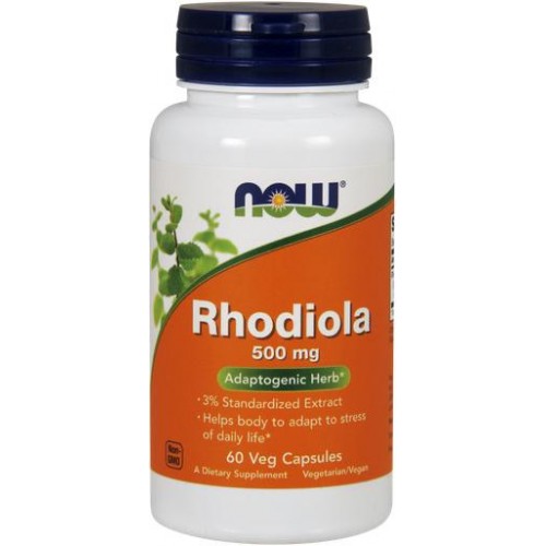 NOW Rhodiola 500mg - 60 Capsule vegetale