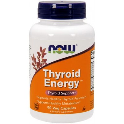 NOW Thyroid Energy - 90 Capsule vegetale