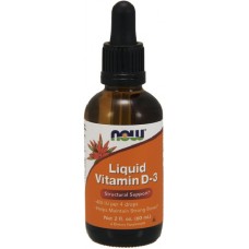 NOW Vitamina D-3 Lichida - 60ml
