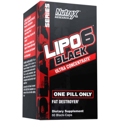 Nutrex Lipo-6 Black Ultra Concentrate - 60 Capsule