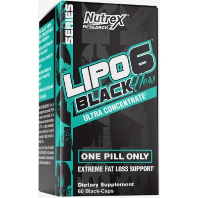 Nutrex LIPO-6 BLACK HERS Ultra Concentrate - 60 Capsule