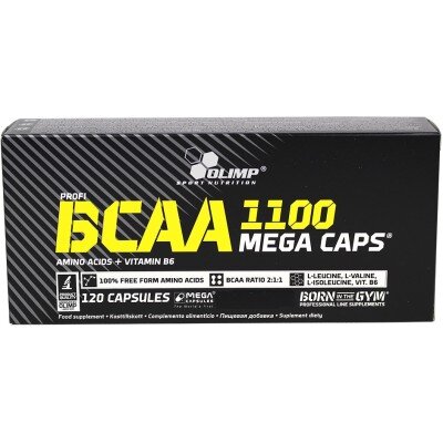 BCAA 1100 Mega Caps - 120 Capsule BCAA 1100 Mega Caps - 120 Capsule