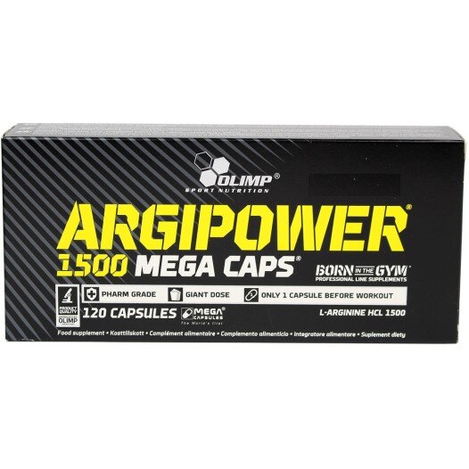 Olimp ArgiPower 1500 Mega Caps - 120 Capsule Olimp ArgiPower 1500 Mega Caps - 120 Capsule