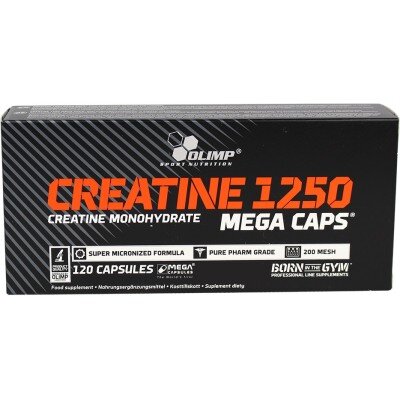 Creatine MEGA CAPS 1250 – 120 Capsule Creatine MEGA CAPS 1250 – 120 Capsule