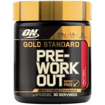 Optimum Gold Standard Pre-Workout - 330g  (Fruit Punch)