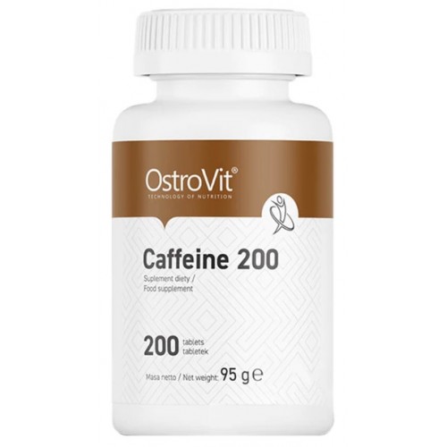 OstroVit Cofeina 200mg - 200 Tablete