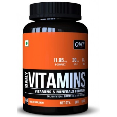 QNT Sports Daily Vitamins - 60 Capsule