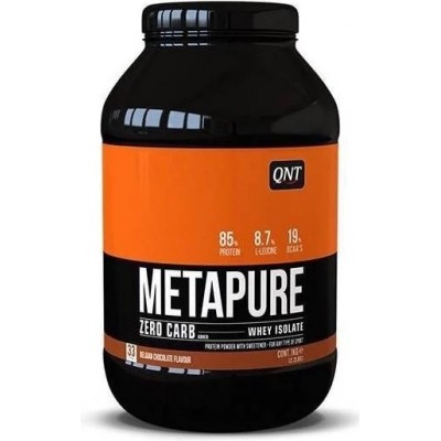 QNT Sports METAPURE ZERO Carb Isolate Whey Protein - 908g 