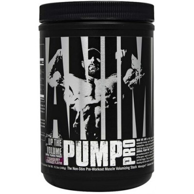 Universal Animal Pump PRO Pre-Workout (Fara Cofeina) - 440g (Strawberry Lemonade)