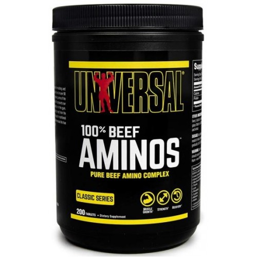 Universal 100% Beef Aminos - 200 Tablete