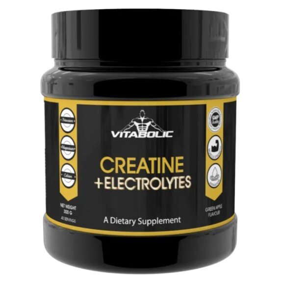Creatine Monohidrate + Electrolytes, Vitabolic - 300g Creatine Monohidrate + Electrolytes, Vitabolic - 300g