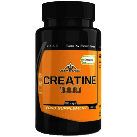 Creatine Creapure® 1000 mg, Vitabolic - 100 Capsule