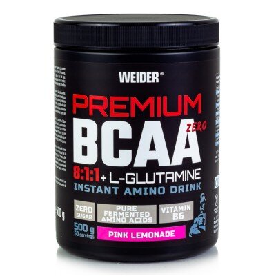 Premium BCAA 8:1:1 Plus L-Glutamine - 500g  Premium BCAA 8:1:1 Plus L-Glutamine - 500g