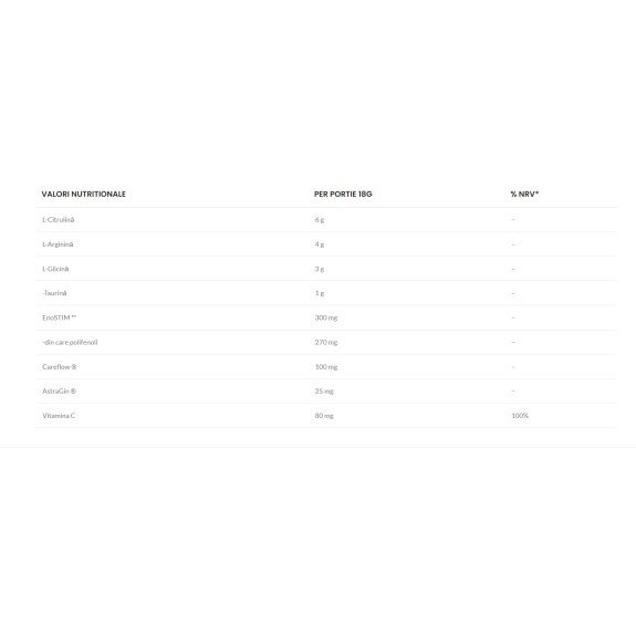 MEGA MASS Pump Pre-Workout, Fara Caffeine - 270g