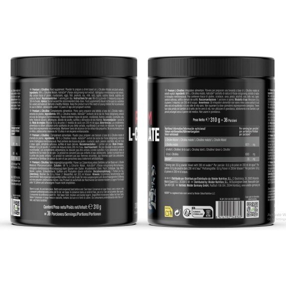 Weider, Premium L-Citrulline Malate - 310g